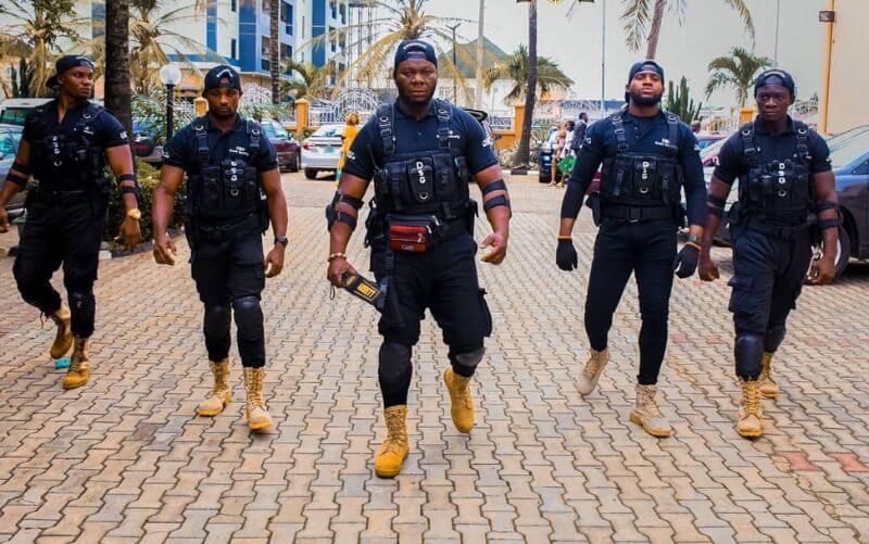 Professional security personnel